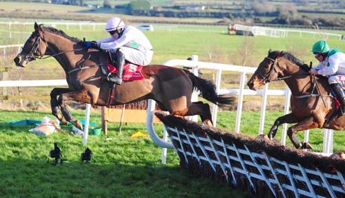 Vautour and Paul Townend jump the final hurdle ahead of Western Boy