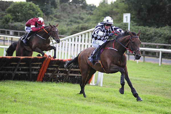 Pearl Of The West clears the last in Bellewstown