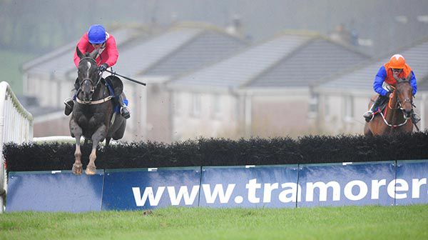 Ontheropes (Ruby Walsh) has the measure of Spyglass Hill (Rachael Blackmore)