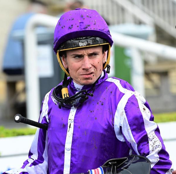 Ryan Moore made all the running on Hand Of God to win at Sandown. 