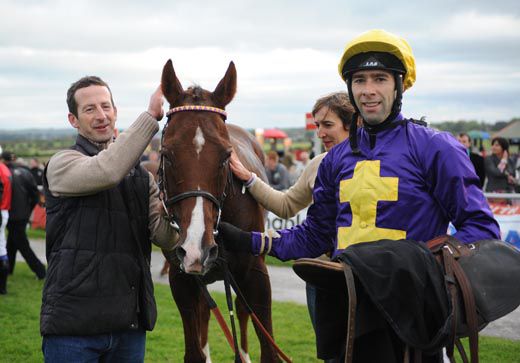 Zeroberto with Jim Culloty and jockey Tom Doyle