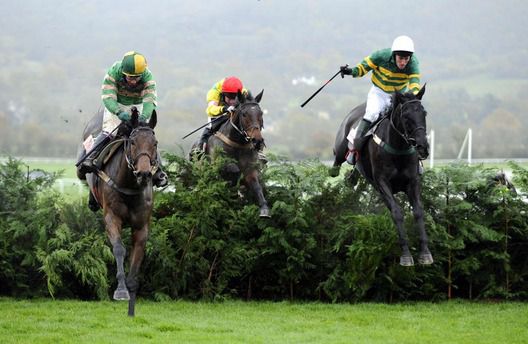 Garde Champetre (left) winning in 2009