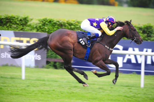 Fran Berry and Napa Starr winning at Navan