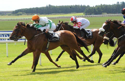 Little Arrows and Declan McDonogh come home in front for trainer Ken Condon