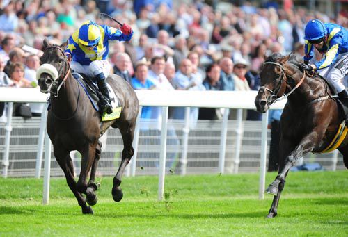 Dirar winning the Ebor at York