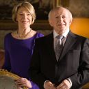 President Higgins and his wife Sabina