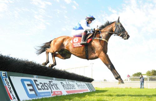 West Montan and Sean Flanagan on the way to victory in Galway's opener