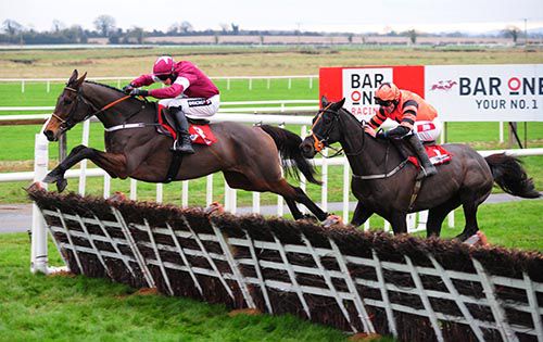 Lieutenant Colonel and Bryan Cooper fly the last from Jetson and Davy Russell 