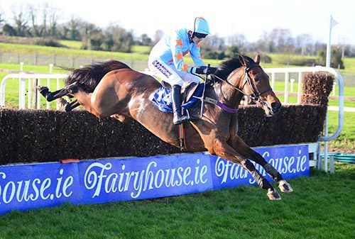FAIRYHOUSE 20 12 2014 UN DE SCEAUX and Ruby Walsh easy winners for trainer Willie Mullins 