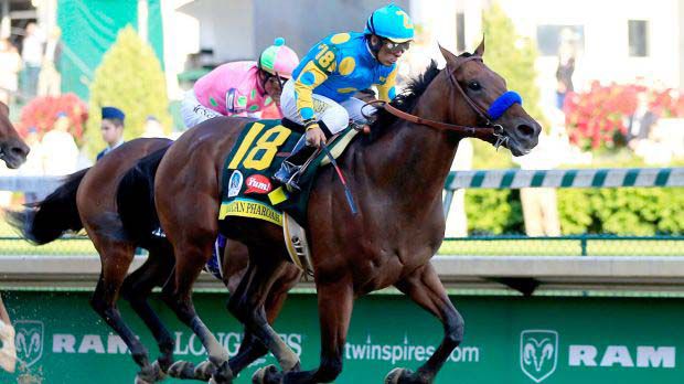 American Pharoah won the 2015 Kentucky Derby