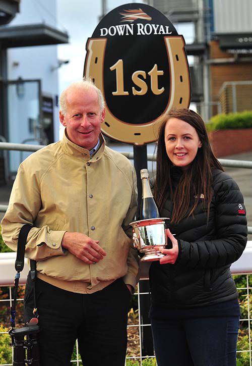 Tom Taaffe and owner Catherine Magnier