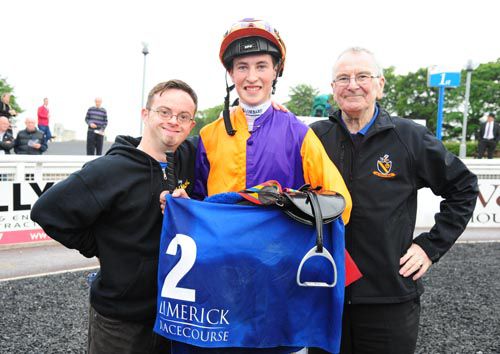 Winning connections, Rory and Eugene Kavanagh with Ross Coakley