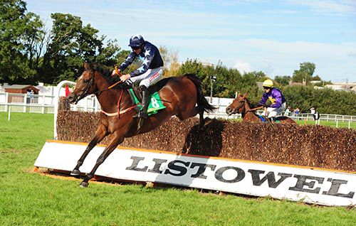 Three Stars and Davy Russell clear the last