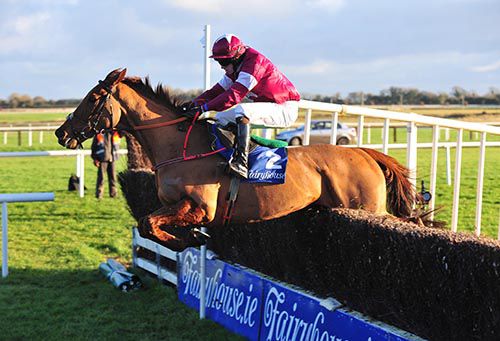 Dylan Robinson completes a double at Fairyhouse on Balko Des Flos