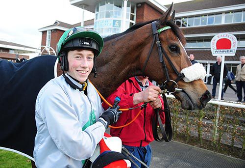 Nathan rode his first winner, Elm Grove, at Cork in 2017