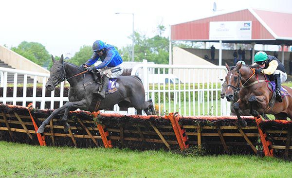Coquin Mans and Ruby Walsh (left)