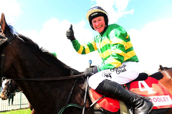 Nina Carberry retired from race riding at Punchestown in 2018