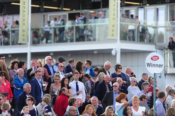 Racegoers at Galway