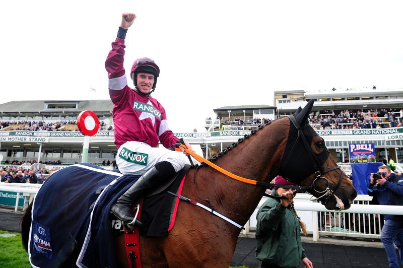 Felix Desjy and Gold Cup hero Jack Kennedy after their Aintree win - the pair combine again at Thurles today