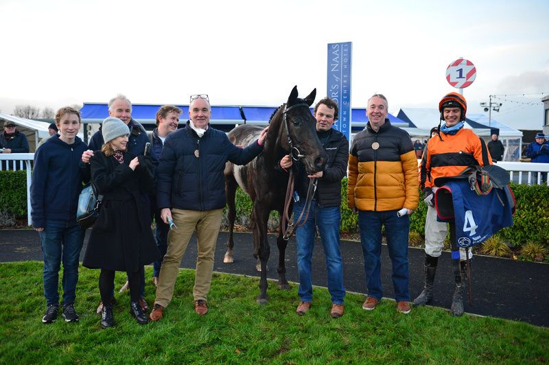 Impulsive Dancer and connections at Naas last year