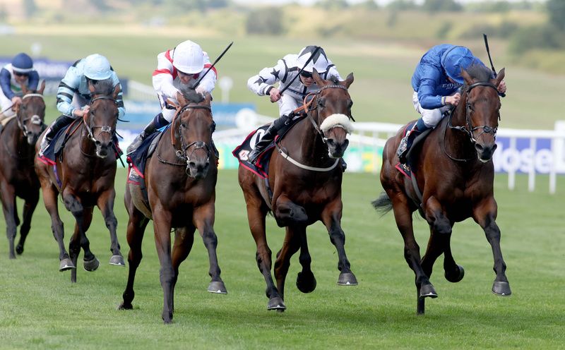 Deauville Legend and Danny Muscutt at Newmarket 