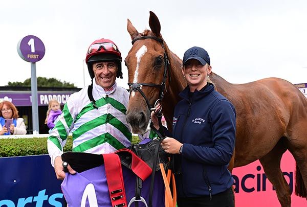 Tullybeg with Davy Russell with Camilla Sharples