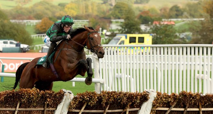 Ben winning on Seddon at Cheltenham in October