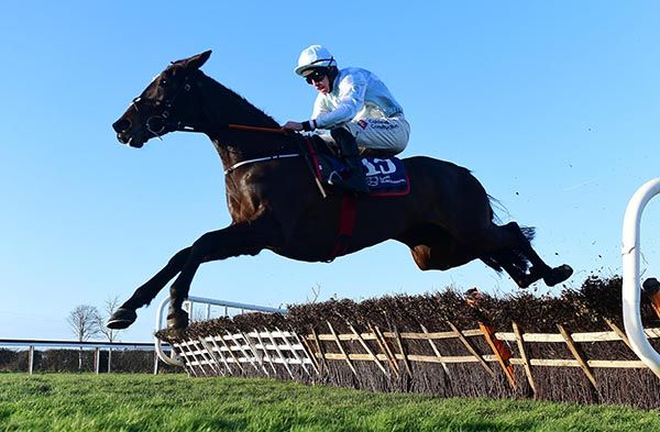 Halka Du Tabert and Jack Kennedy in action at Naas