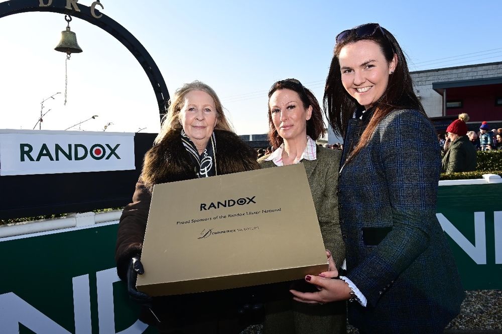 Ruth pictured with Nicola Fitzgerald and Judith Ryan