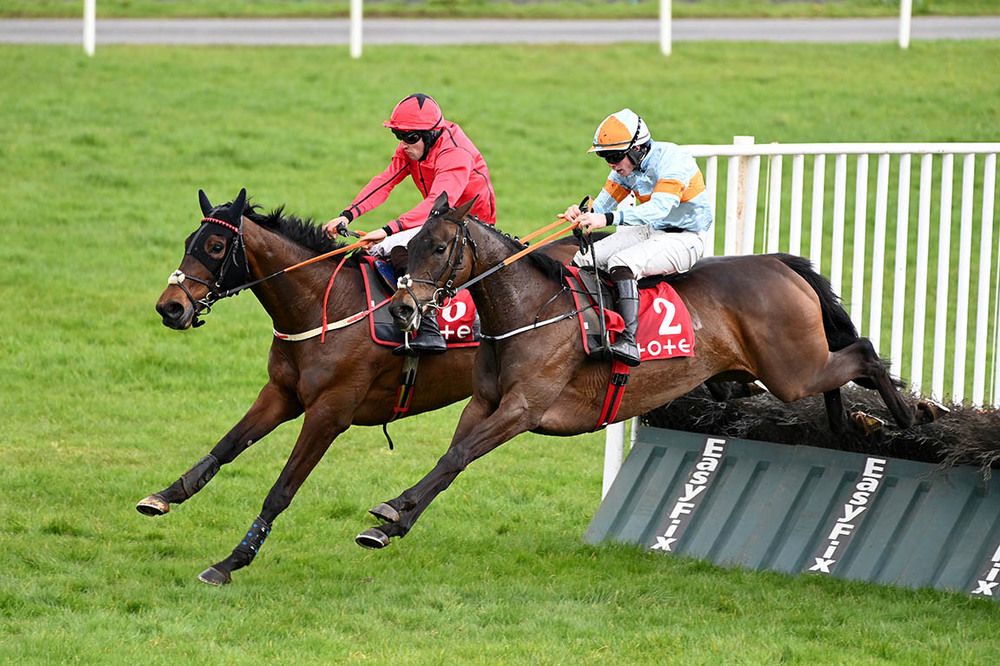 Deeply Superficial and Aidan Kelly (nearest) battles with Walk With Paul 