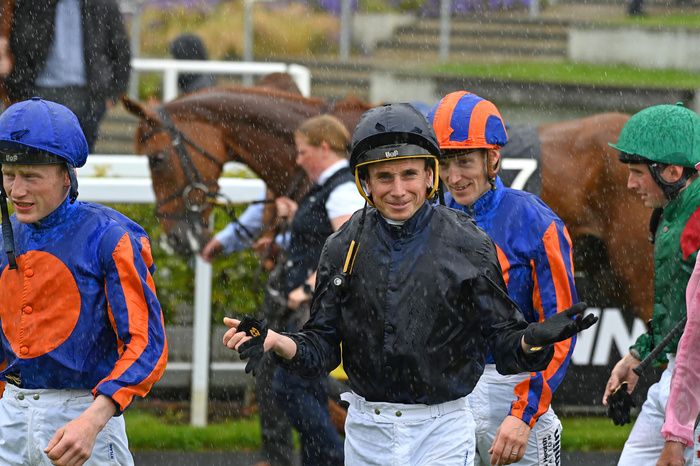 Ryan Moore heading out to ride Savethelastdance in Irish Oaks on Saturday