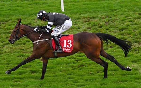Just For Love and Patrick Mullins pictured on their way to victory
