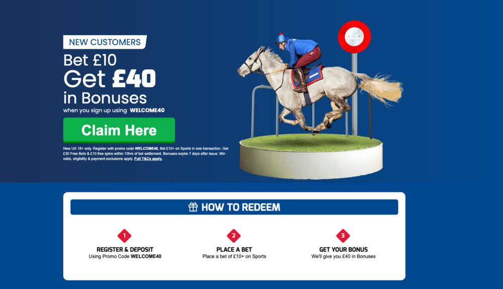 betfred sign up
