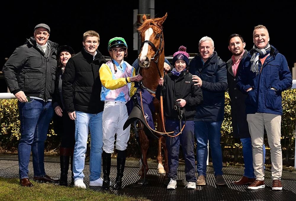 Tynamite and Luke McAteer with winning connections