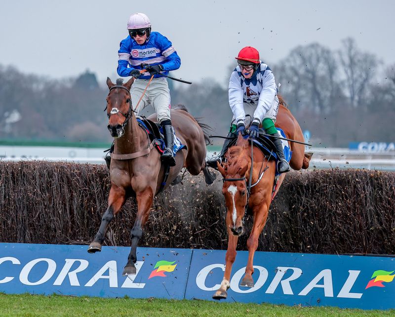 Banbridge winning at Kempton in January