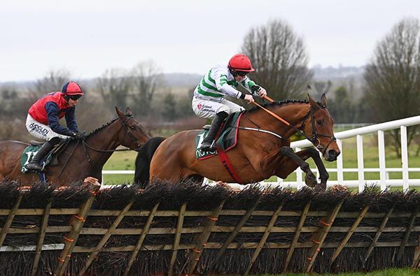 My Trump Card and Jack Kennedy jumping the last