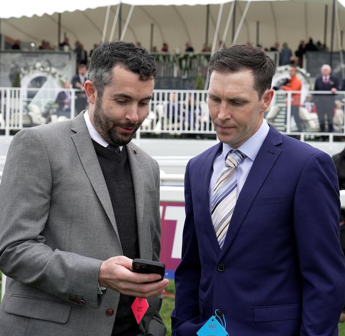 Kevin Coleman (right) with his brother Aidan