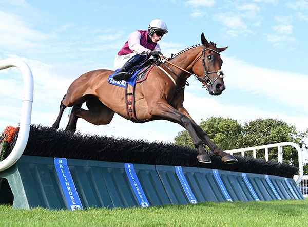 Drumgill and Danny Gilligan pictured on their way to victory