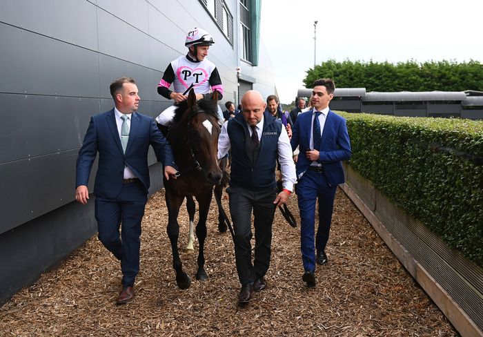 Porta Fortuna pictured after winning the Matron Stakes at Leopardstown in September