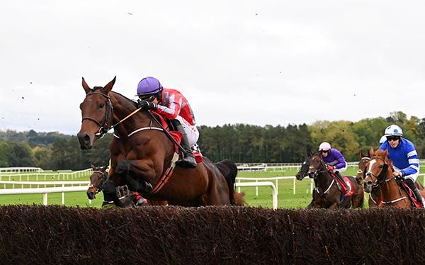 Fascile Mode and Danny Mullins pictured on their way to victory