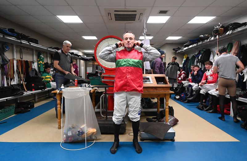 Cork 8 December 2024 Jockey and Valet Sean Flanagan Healy Racing