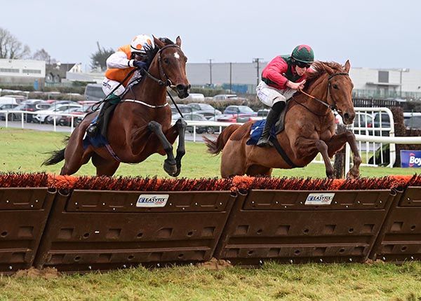 Cottesloe Sunshine and JJ Slevin (left) beat Beauforts Storm 