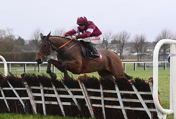 Ballybow (Sam Ewing) winning at Naas