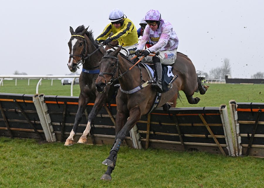 Golden Ace (right) and Lorcan Williams